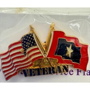 USA Veteran Lapel Pin